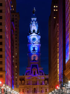 City Hall DNC Lighting Rendering by The Lighting Practice