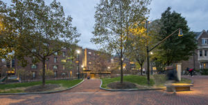 UPenn-Hill-College-House-Site-Lighting-The-Lighting-Practice