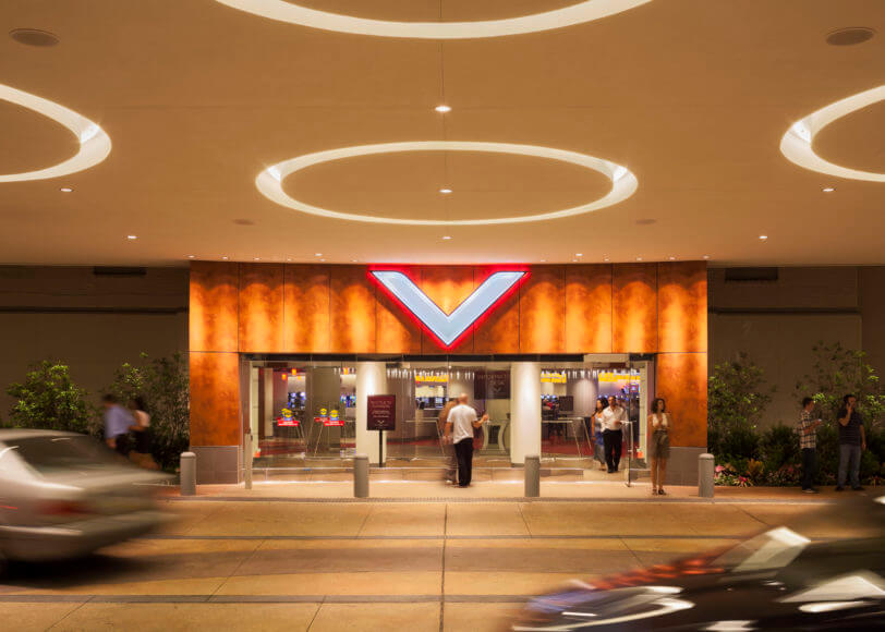 Valley Forge Casino Circle Lighting