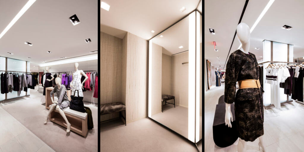 Retail lighting by The Lighting Practice, Bergdorf Goodman, New York, NY